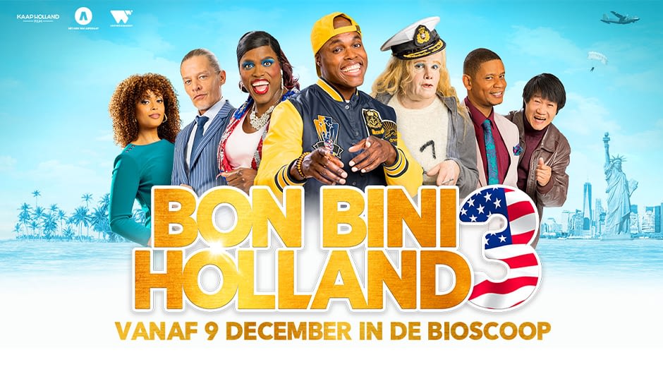 Bon Bini Holland 3 vanaf 9 december in de bioscoop